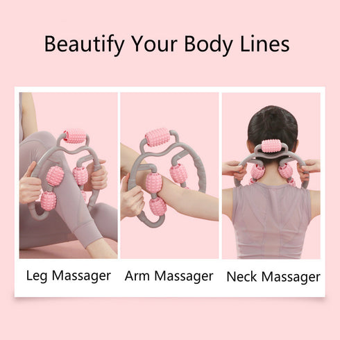 U Shape Trigger Point Massage Roller Full Body Massage